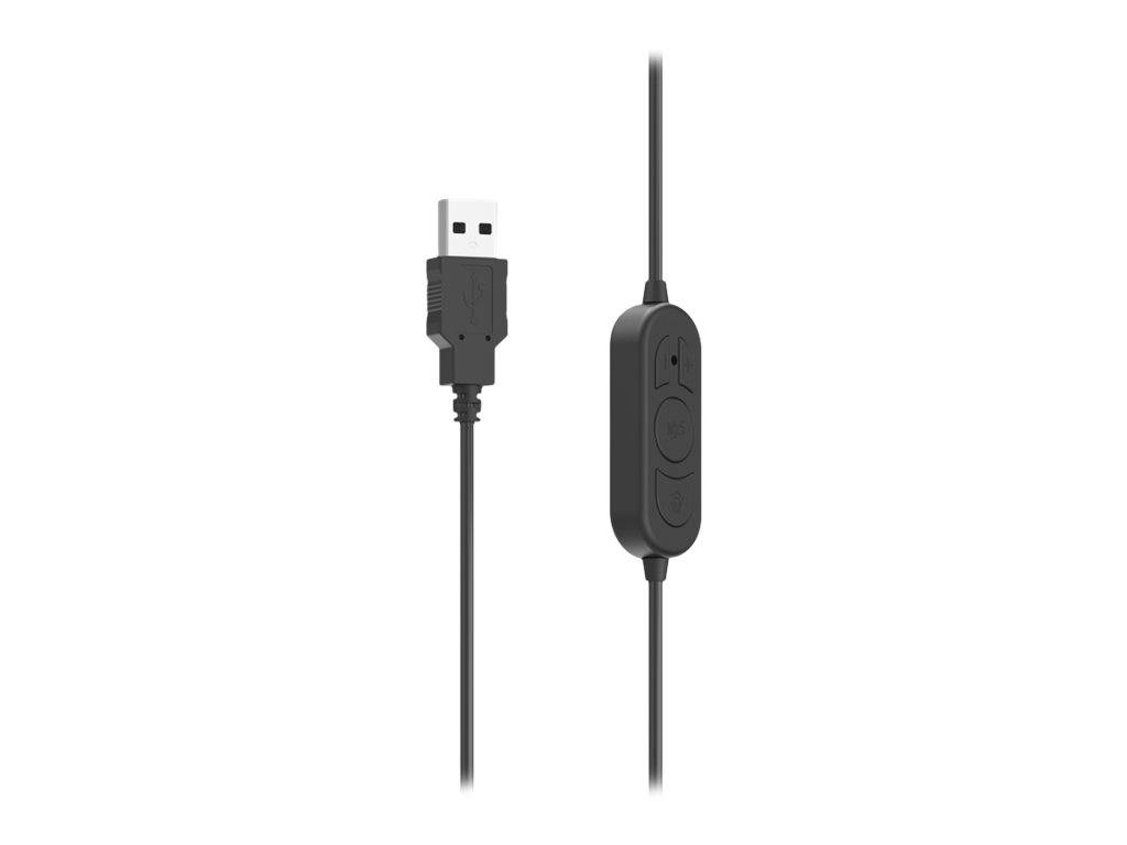 Hama "HS-USB300 V2" - Headset - ohrumschließend