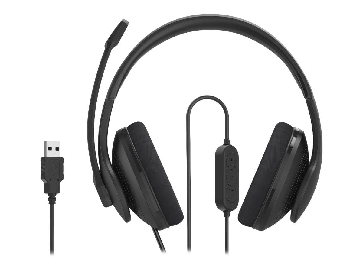 Hama "HS-USB300 V2" - Headset - ohrumschließend