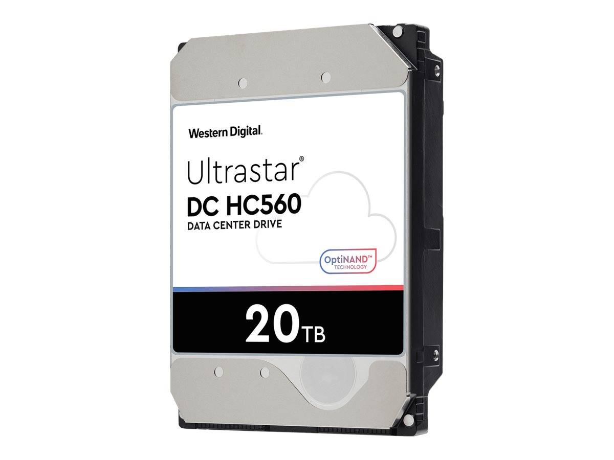 WD Ultrastar DC HC560 - Festplatte - 20 TB - intern - 3.5 (8.9 cm) - SAS 12Gb/s