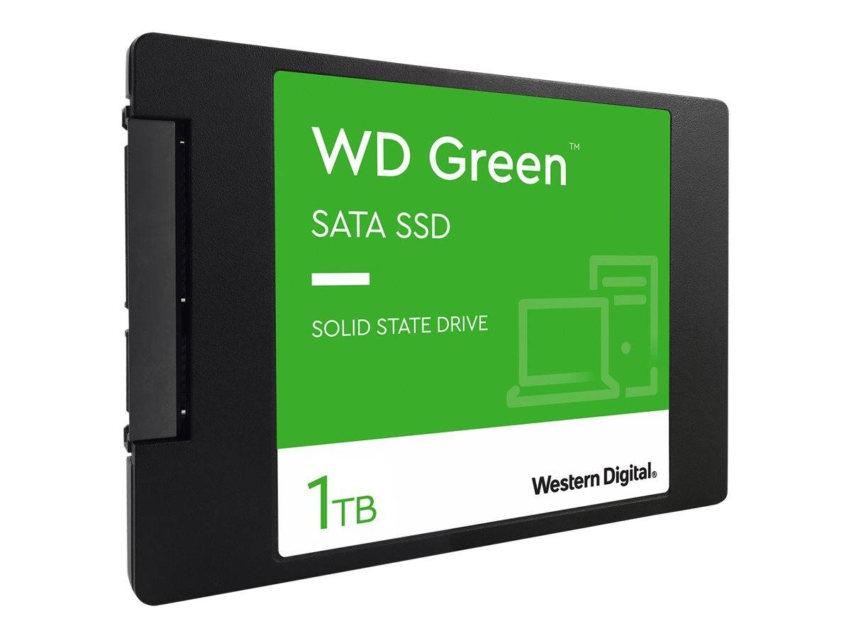 WD Green WDS100T3G0A - SSD - 1 TB - intern - 2.5"" (6.4 cm)