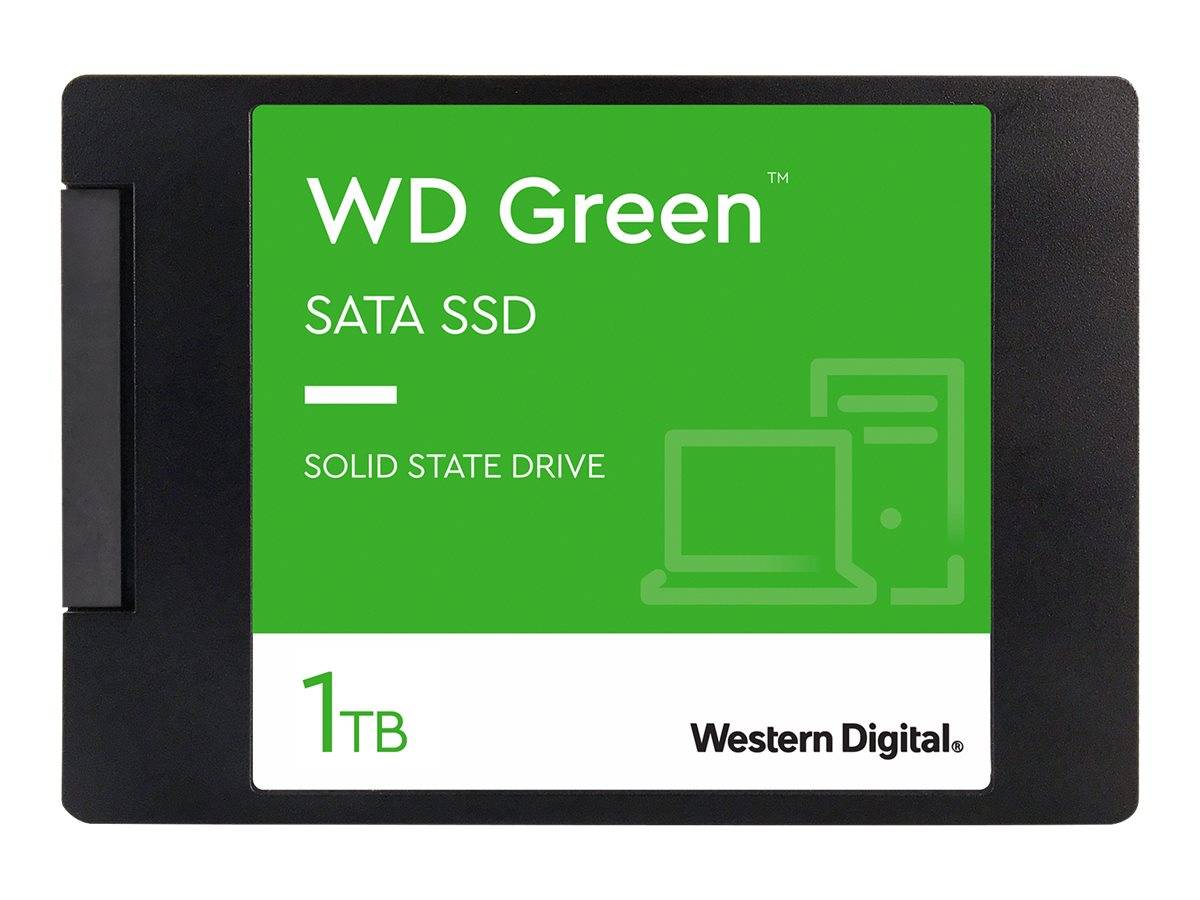 WD Green WDS100T3G0A - SSD - 1 TB - intern - 2.5"" (6.4 cm)