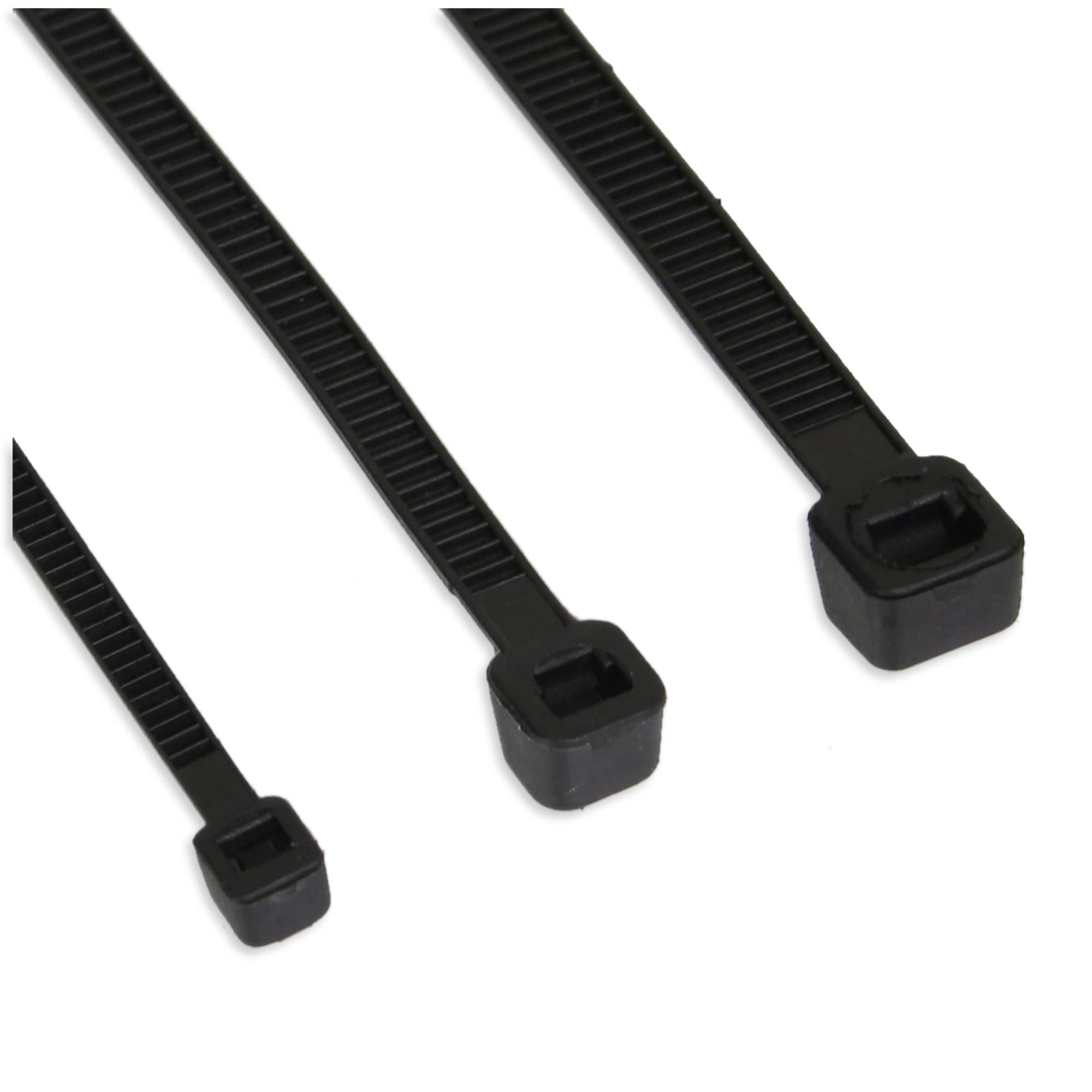 INLINE - Kabelbinder - Länge 450mm - Breite 7,2mm - schwarz - 100 Stück