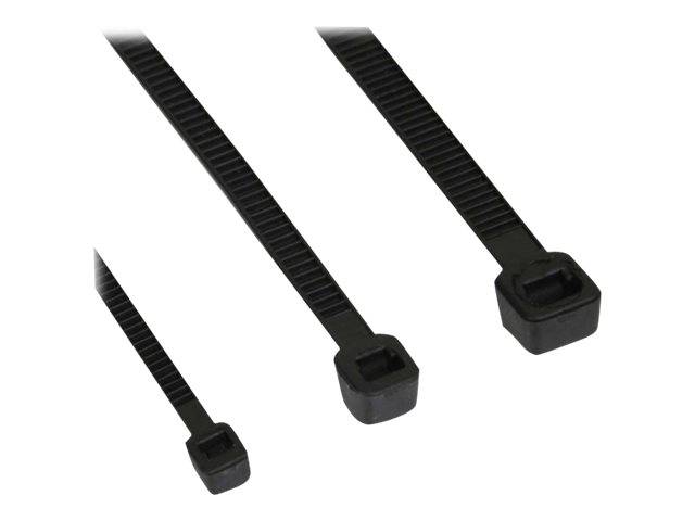 INLINE - Kabelbinder - Länge 400mm - Breite 7,2mm - schwarz - 100 Stück