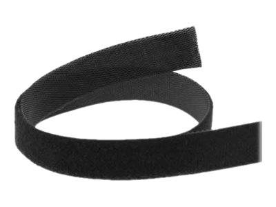 INLINE - Kabelbinder - Klettverschlussband 16mm - schwarz - 10m