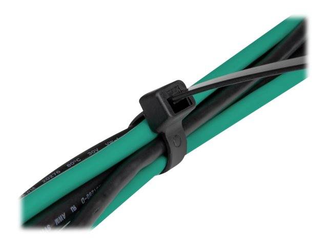 Delock - Kabelbinder - wärmebeständig - 10 cm - Schwarz (Packung mit 100)