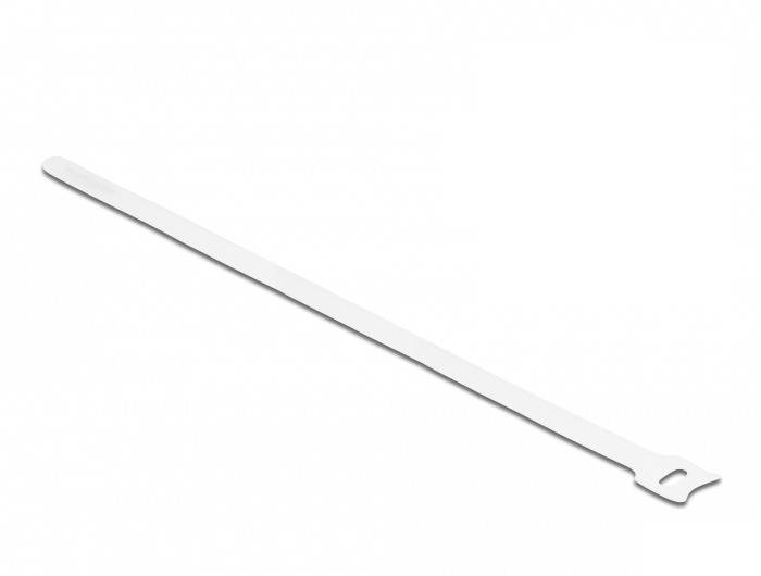 Delock - Kabelbinder - 30 cm - weiß (Packung
