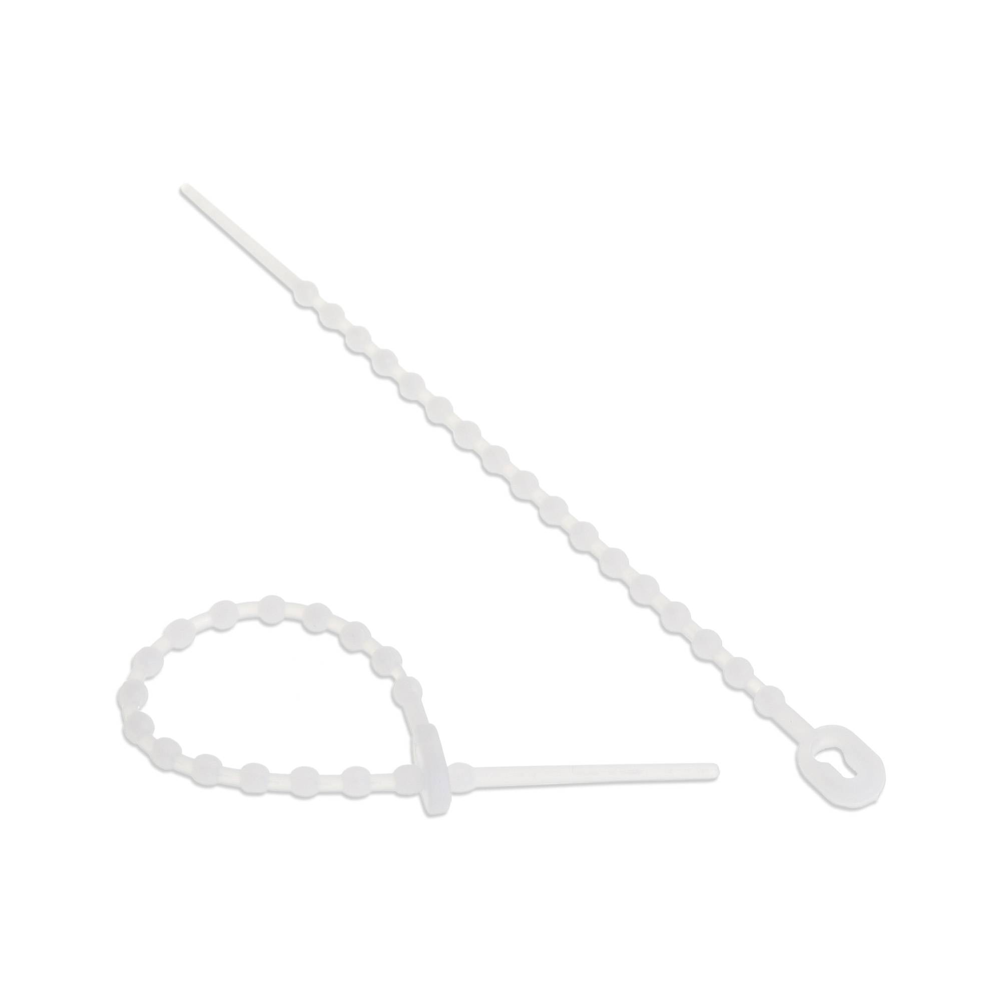 INLINE - Kabelbinder Kugelbinder natur - Länge 100mm - 100 Stück