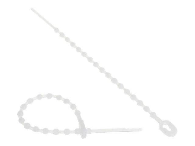 INLINE - Kabelbinder Kugelbinder natur - Länge 100mm - 100 Stück