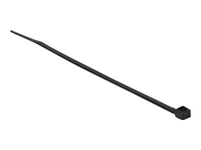 Delock - Kabelbinder - kältebeständig - 15 cm - Schwarz (Packung mit 100)