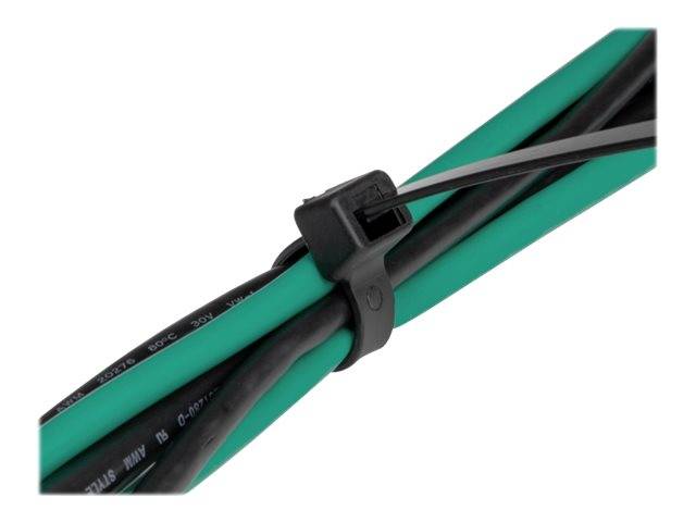 Delock Kabelbinder - UV-beständig - 92 cm - Schwarz (Packung mit 10) - UV-bestän
