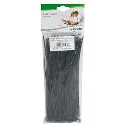 INLINE - Kabelbinder - Länge 250mm - Breite 3,6mm - schwarz - 100 Stück