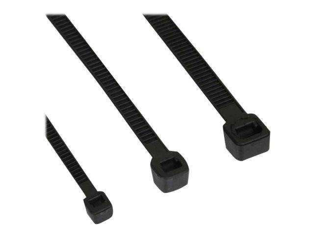 INLINE - Kabelbinder - Länge 300mm - Breite 3,6mm - schwarz - 100 Stück