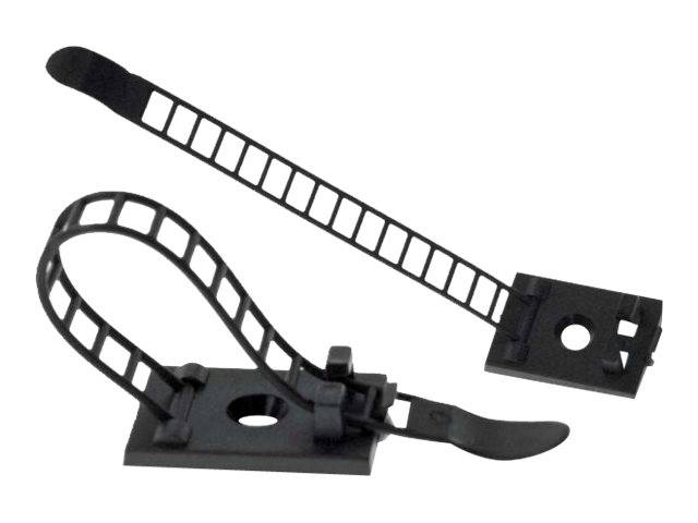 INLINE - Kabelbinder Bündelklemme 94mm - schwarz - 10 Stück