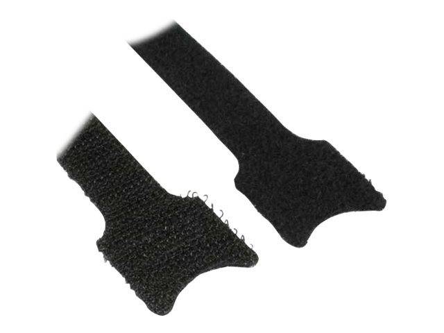 INLINE - Kabelbinder 12x125mm - Klett-Verschluss - 10er - schwarz