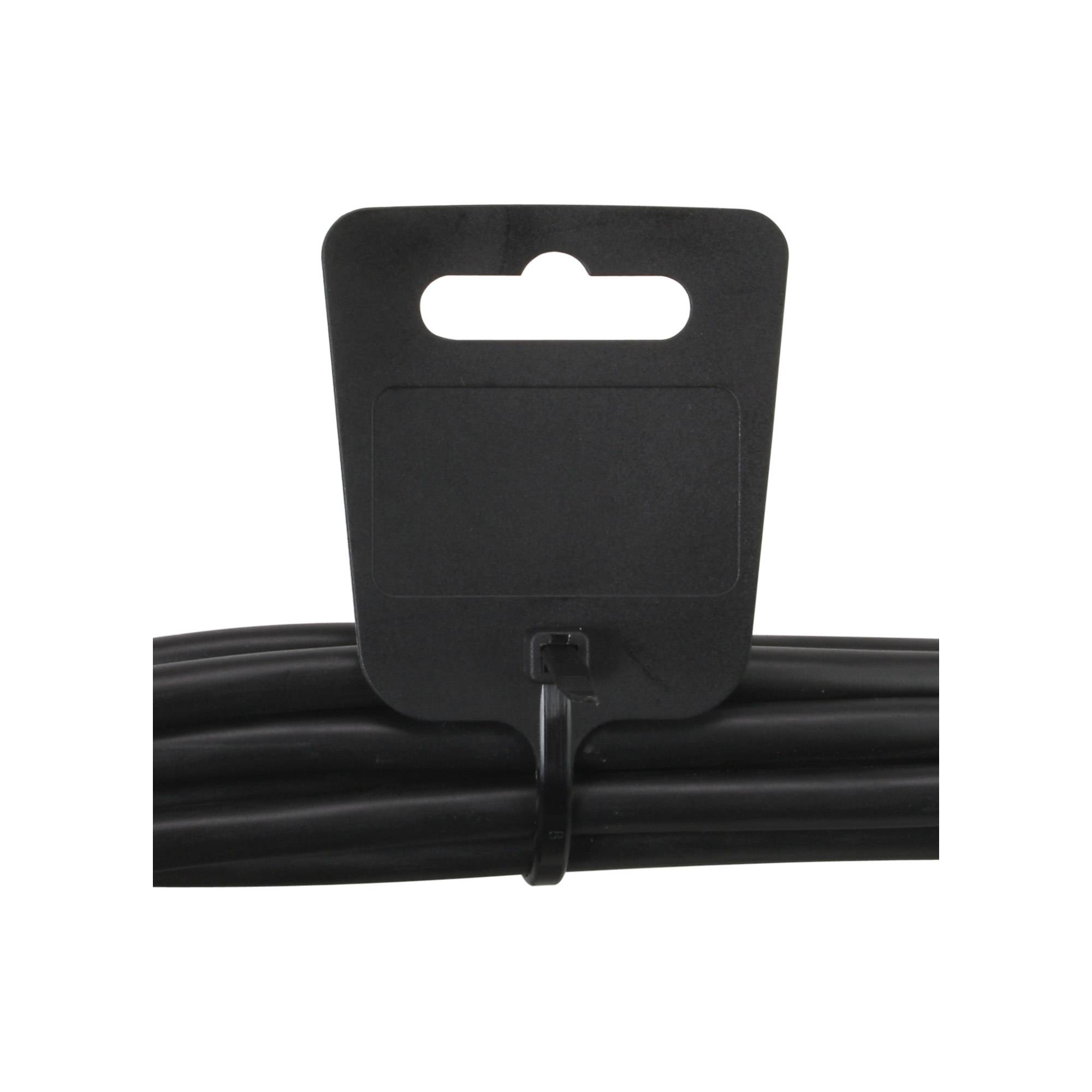 INLINE - Kabelbinder mit Markierfeld und Eurolochung - Länge 200mm - Breite 5mm