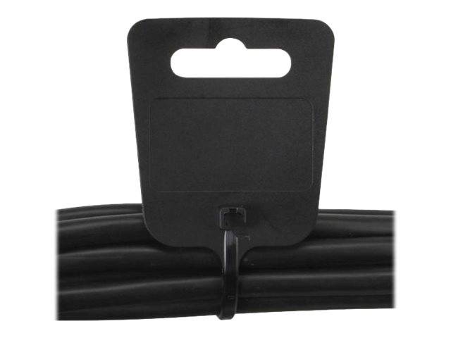 INLINE - Kabelbinder mit Markierfeld und Eurolochung - Länge 200mm - Breite 5mm