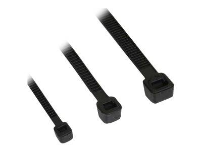 INLINE - Kabelbinder - Länge 200mm - Breite 4,8mm - schwarz - 100 Stück