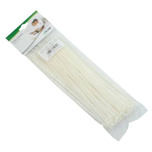 INLINE - Kabelbinder - Länge 300mm - Breite 4,8mm - natur - 100 Stück