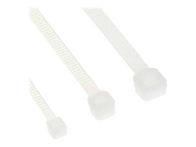 INLINE - Kabelbinder - Länge 370mm - Breite 3,6mm - natur - 100 Stück