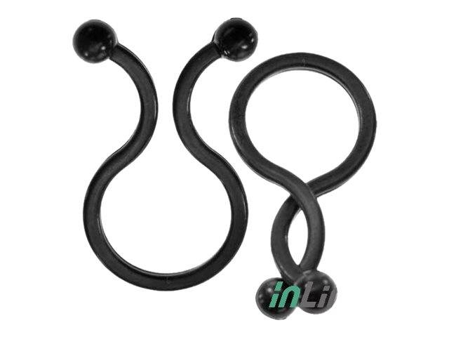 INLINE - Kabelbinder Twist 26-30mm - schwarz - 10 Stück