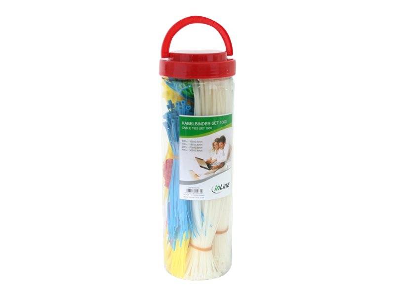 INLINE - Kabelbinder-Set - 1.000 Stück