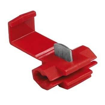 Hama Clamping Connector, red, 5 pieces, 5 Stück(e)