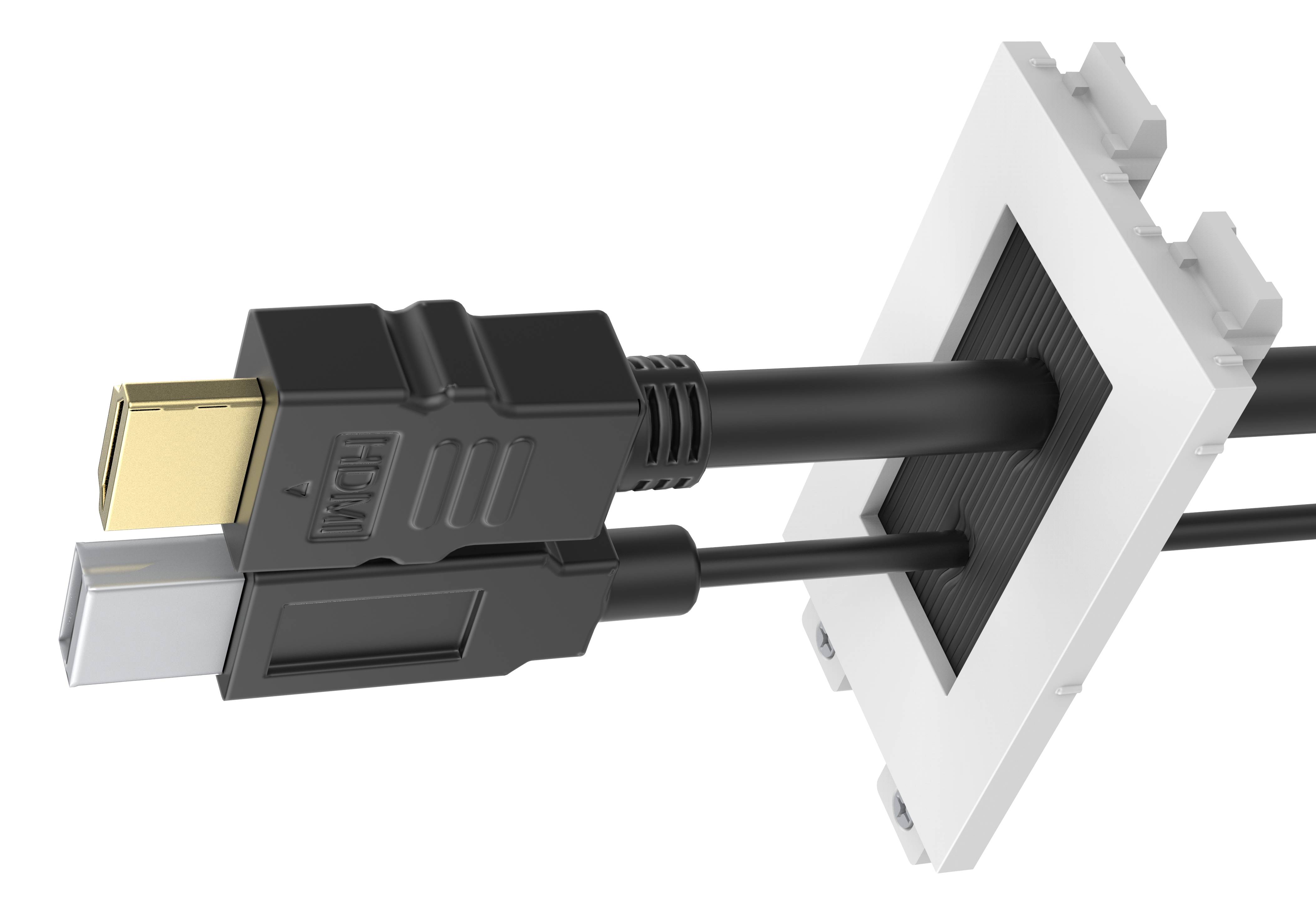 VISION TechConnect 3 Brush module - Kabeldurchführungsplatte