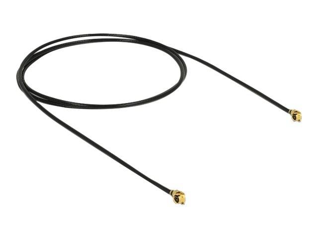 DeLOCK - Antennenkabel - MHF/U.FL (S) gewinkelt bis MHF/U.FL (S)