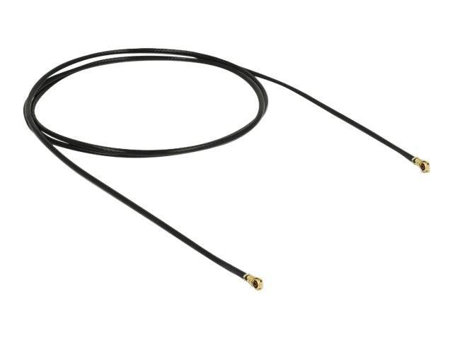 DeLOCK - Antennenkabel - MHF4/HSC (S) gewinkelt bis MHF4/HSC (S)