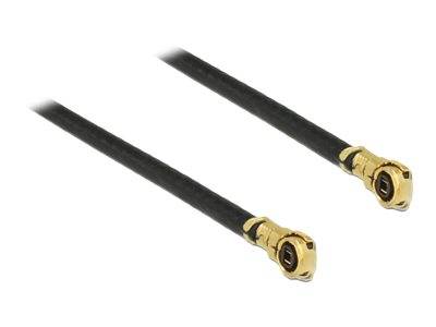 DeLOCK - Antennenkabel - MHF4/HSC (S) gewinkelt bis MHF4/HSC (S)