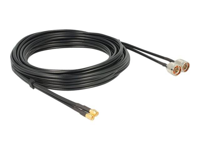 DeLOCK - Antennenkabel - SMA (S) bis N-Anschluss (S)