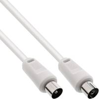 INLINE - Antennenkabel - 2x geschirmt - >75dB - weiß - 7m