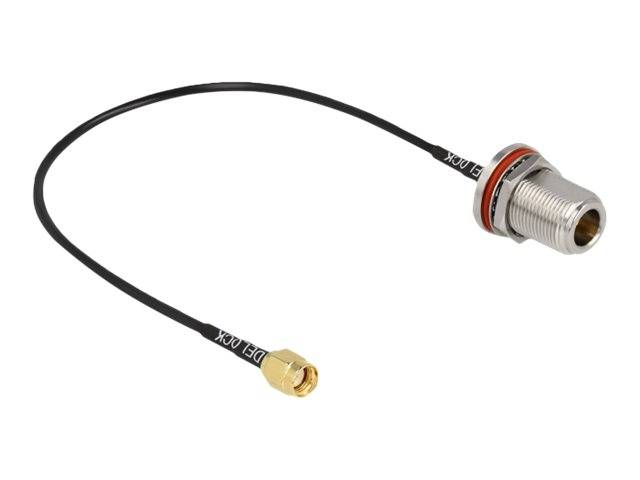 Delock - Antennenkabel - RP-SMA Stecker bis N-Anschluss Gefäß