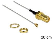DeLOCK - Antennenkabel - I-PEX (W) bis SMA (M)