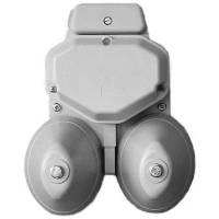 ZE-KOM - ZE Kommunikationstechnik WK 971 230V, Verdrahtete Sirene, IP43, Grau, 171 x 113,5 x 207 mm