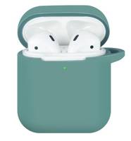 TERRATEC Air Box - Tasche für kabellose Ohrhörer - Polycarbonat - Nachtgrün - für Apple AirPods (1. Generation, 2. Gener