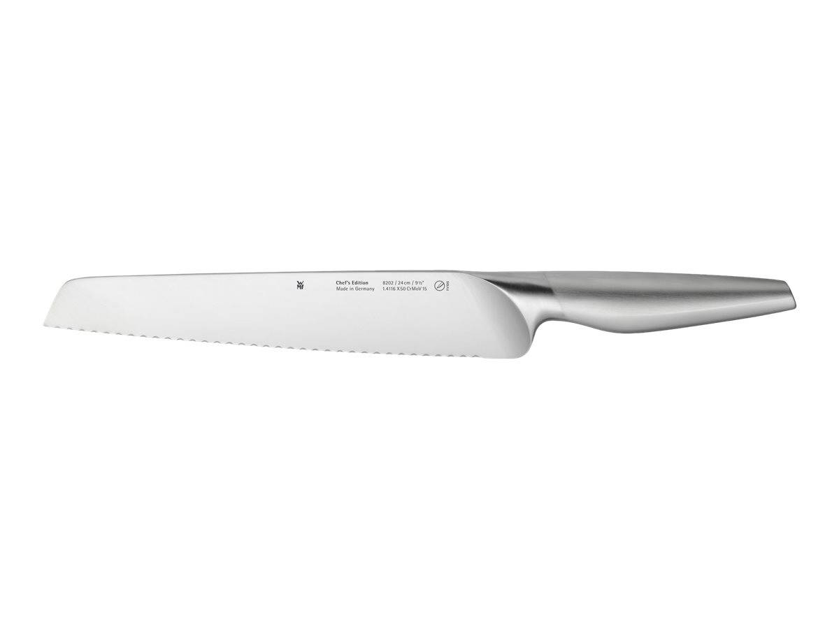 WMF Chef's Edition - Brotmesser - 24 cm - gebürsteter