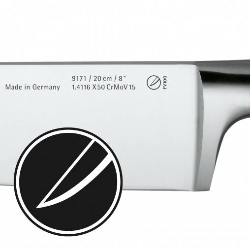 WMF Chef's Edition - Brotmesser - 24 cm - gebürsteter