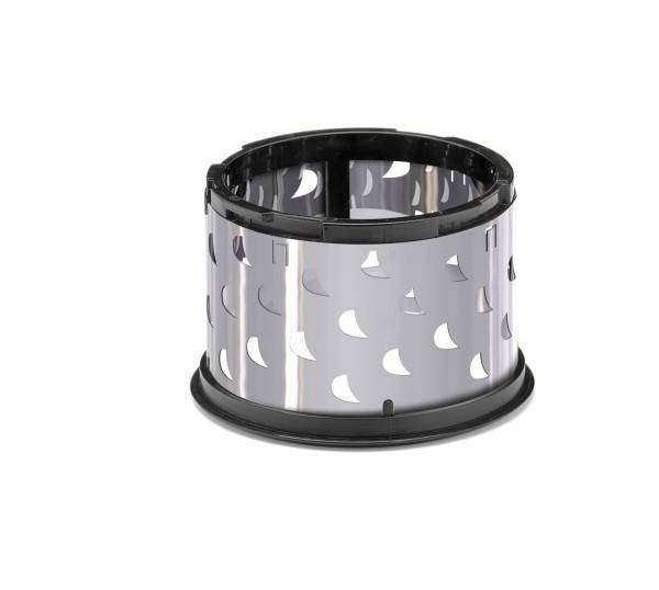 GEFU 19060, Drehreibe, Schwarz, Edelstahl, Kunststoff, Edelstahl, 205 mm, 48 mm, 110 mm