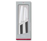 Victorinox 6.9093.22G, Messer-Set, Edelstahl, Polypropylen, Edelstahl, Schwarz, 22 cm