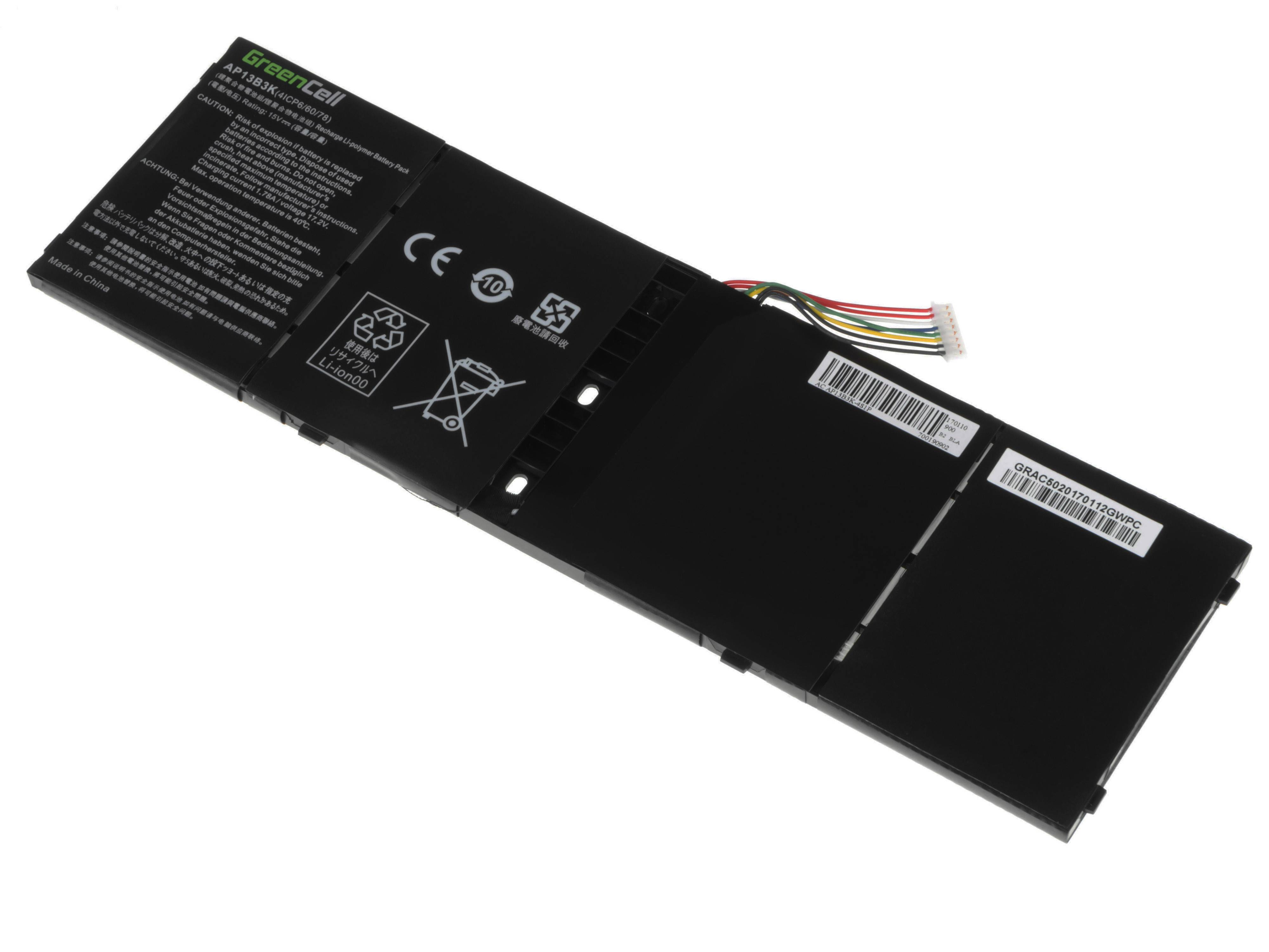 Laptop-Akku für Acer Aspire V5-552 - R7-571 - 15V - 3400mAh