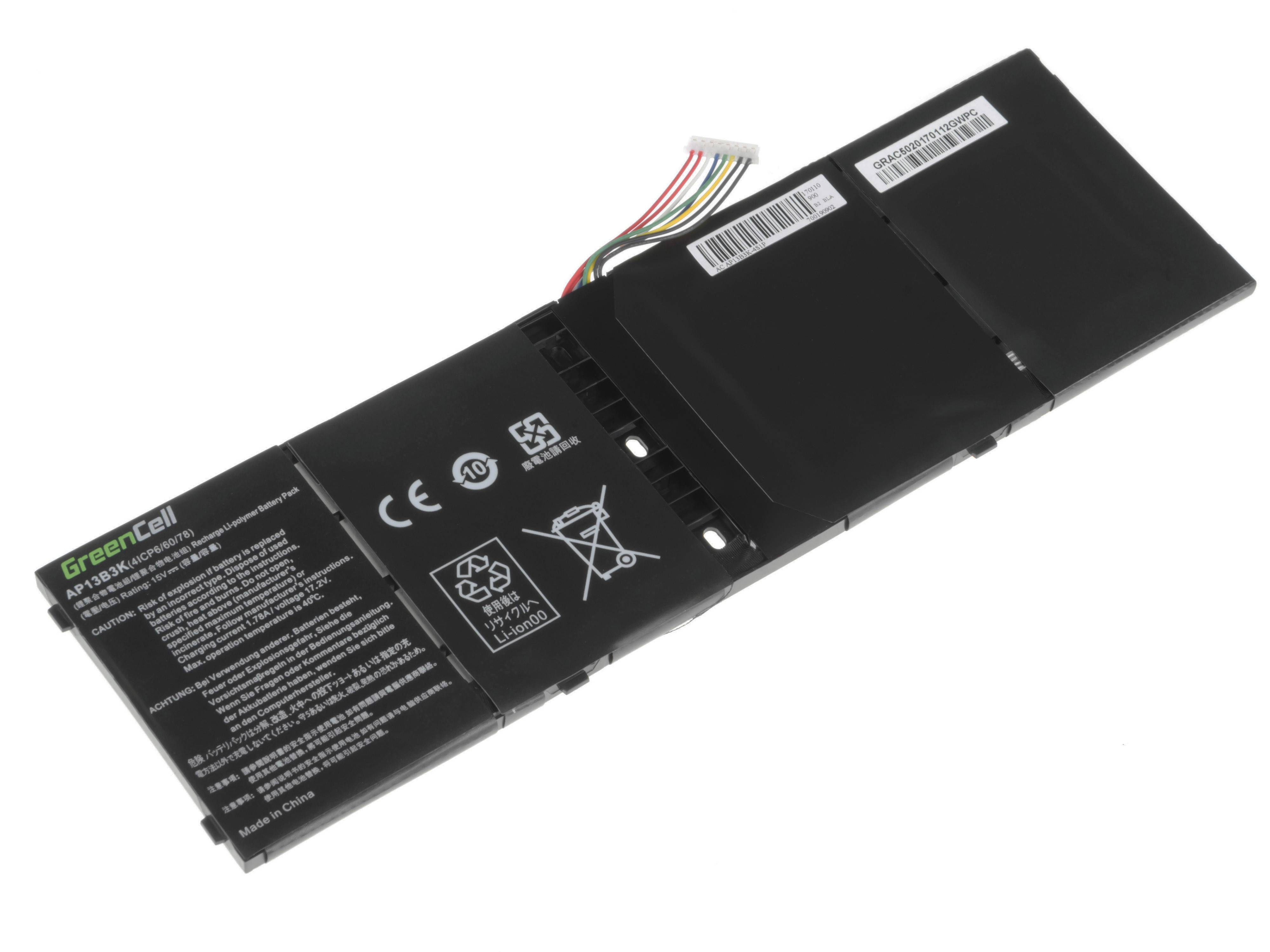 Laptop-Akku für Acer Aspire V5-552 - R7-571 - 15V - 3400mAh
