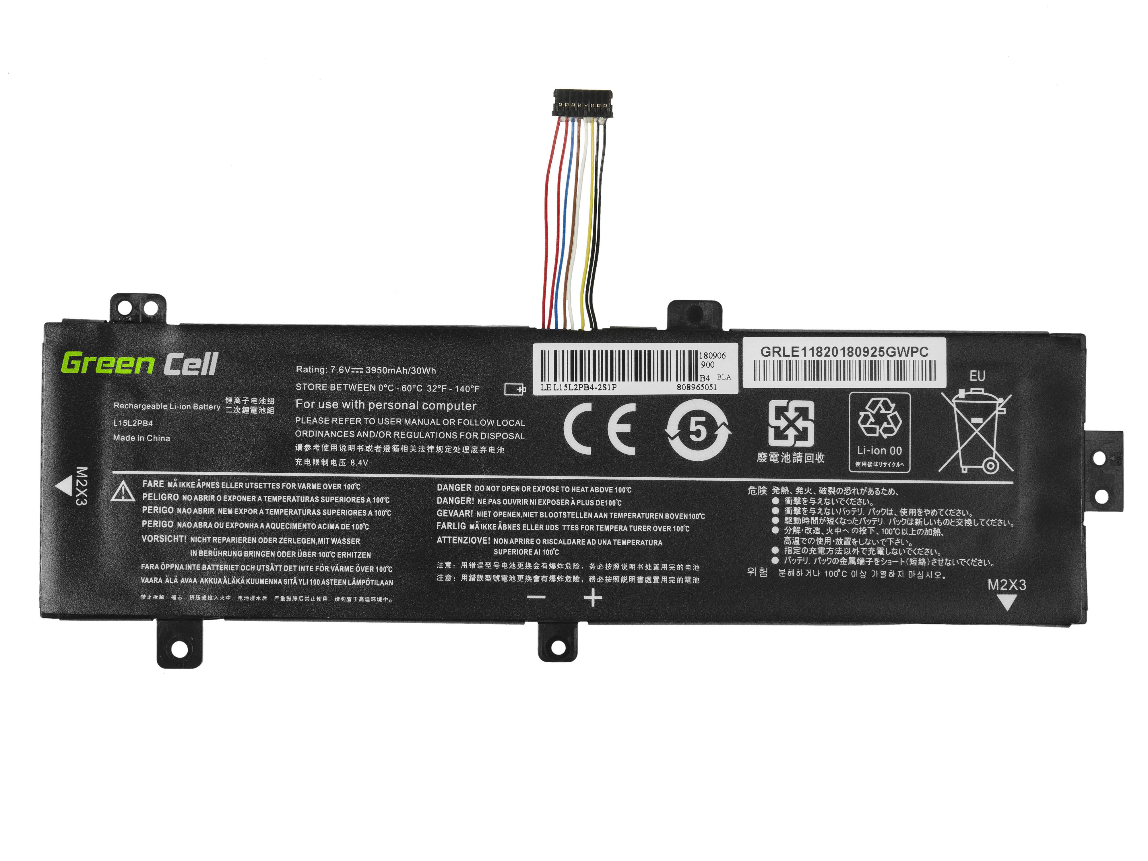 Laptop-Akku für Lenovo V310 V310-14 V310-15 - 7.6V - 3500mAh