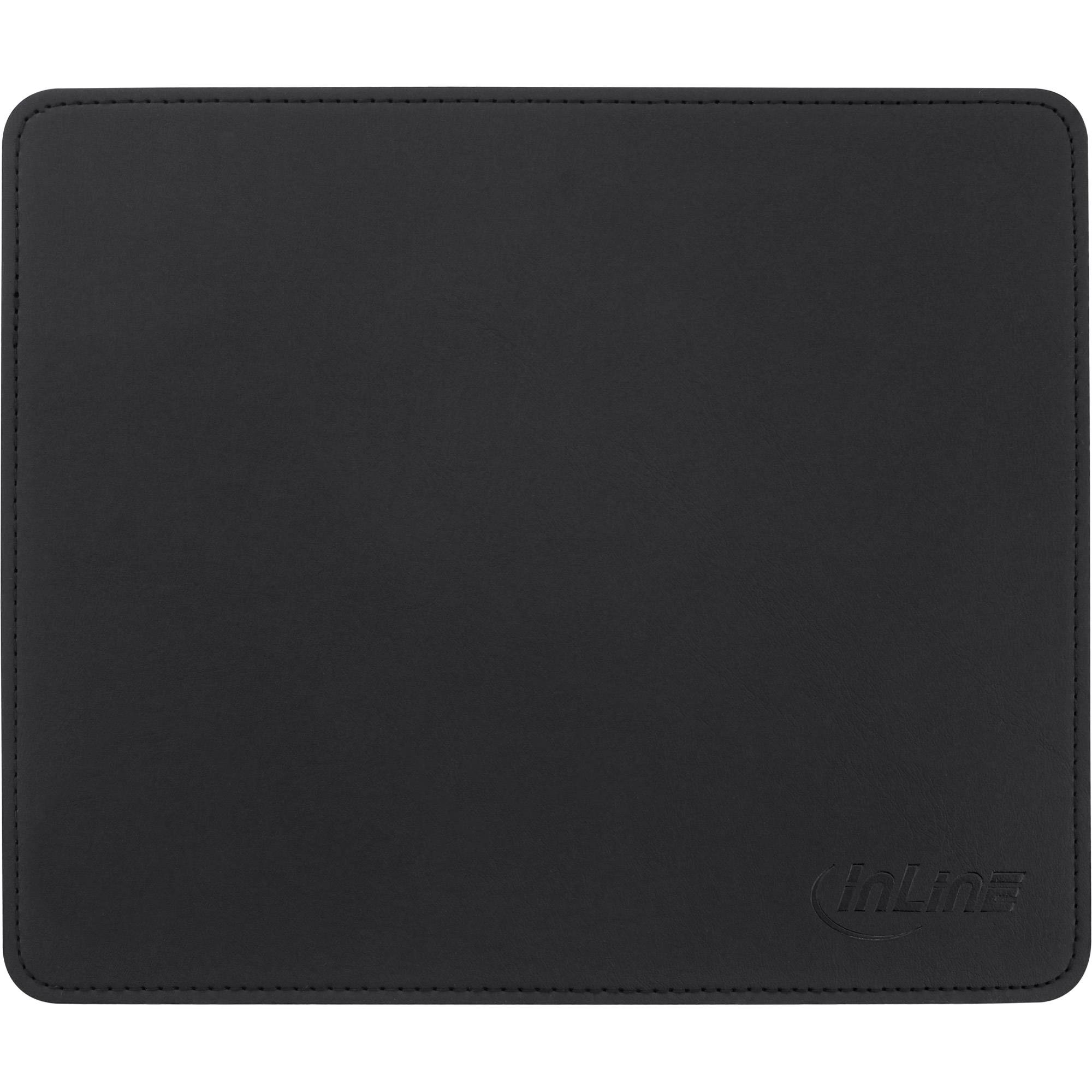 InLine Premium - Mauspad - Schwarz