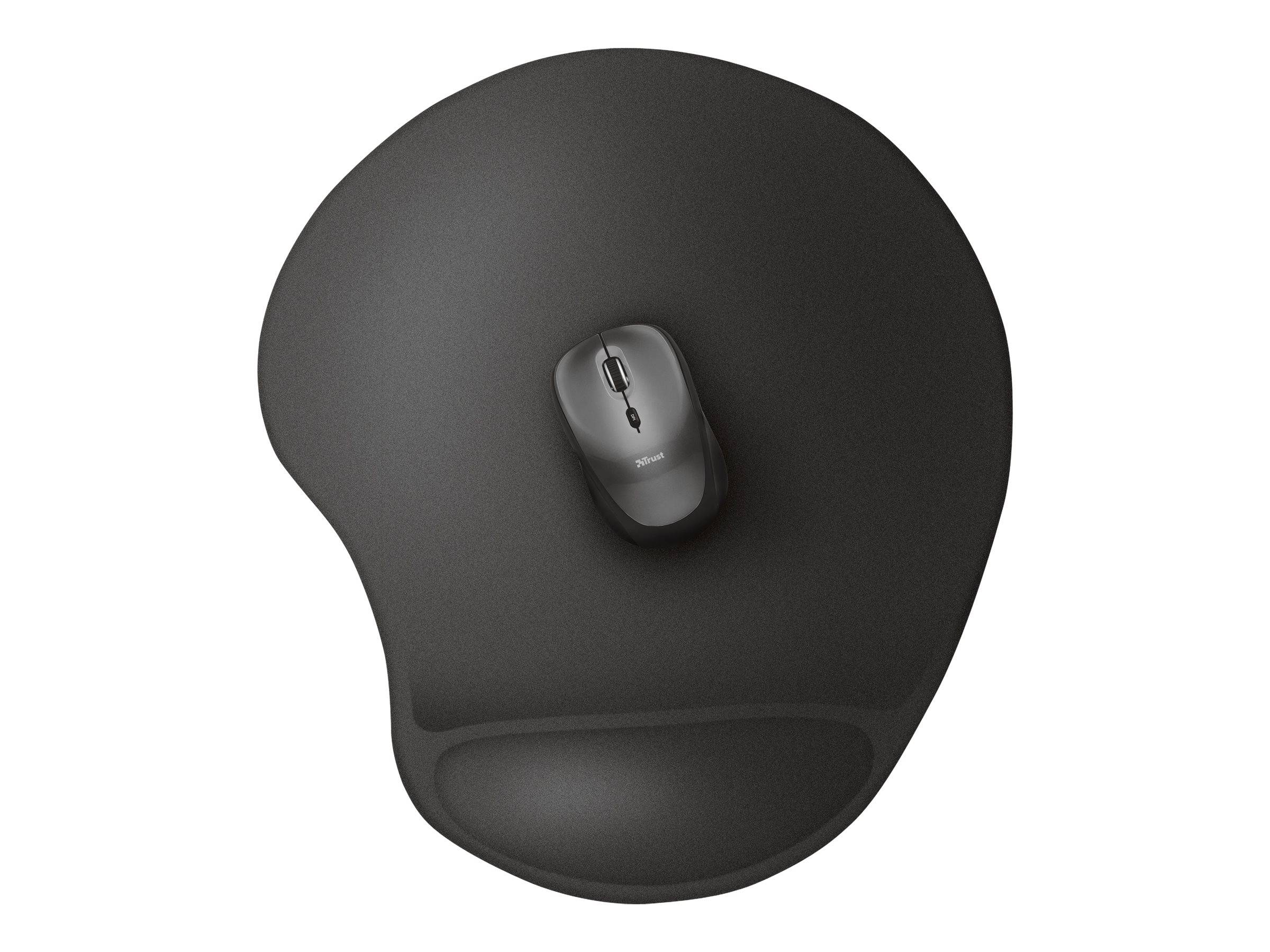 Trust Bigfoot XL - Mauspad mit Handgelenkpolsterkissen