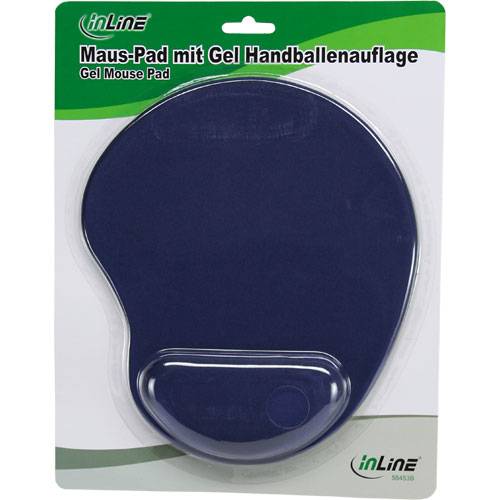 InLine - Mauspad mit Handgelenkpolsterkissen