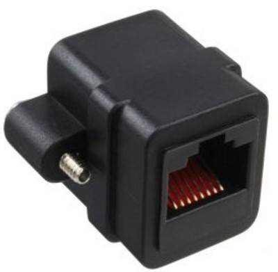 INLINE - Patchkabelkupplung Cat.6 - UTP - 2x RJ45 Buchse - zum Einbau