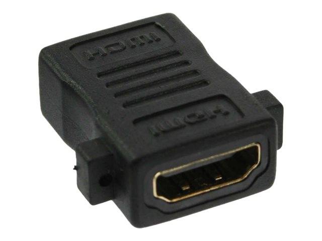 INLINE - HDMI Adapter zum Einbau - HDMI A Buchse/Buchse - vergoldete Kontakte - 4K2K