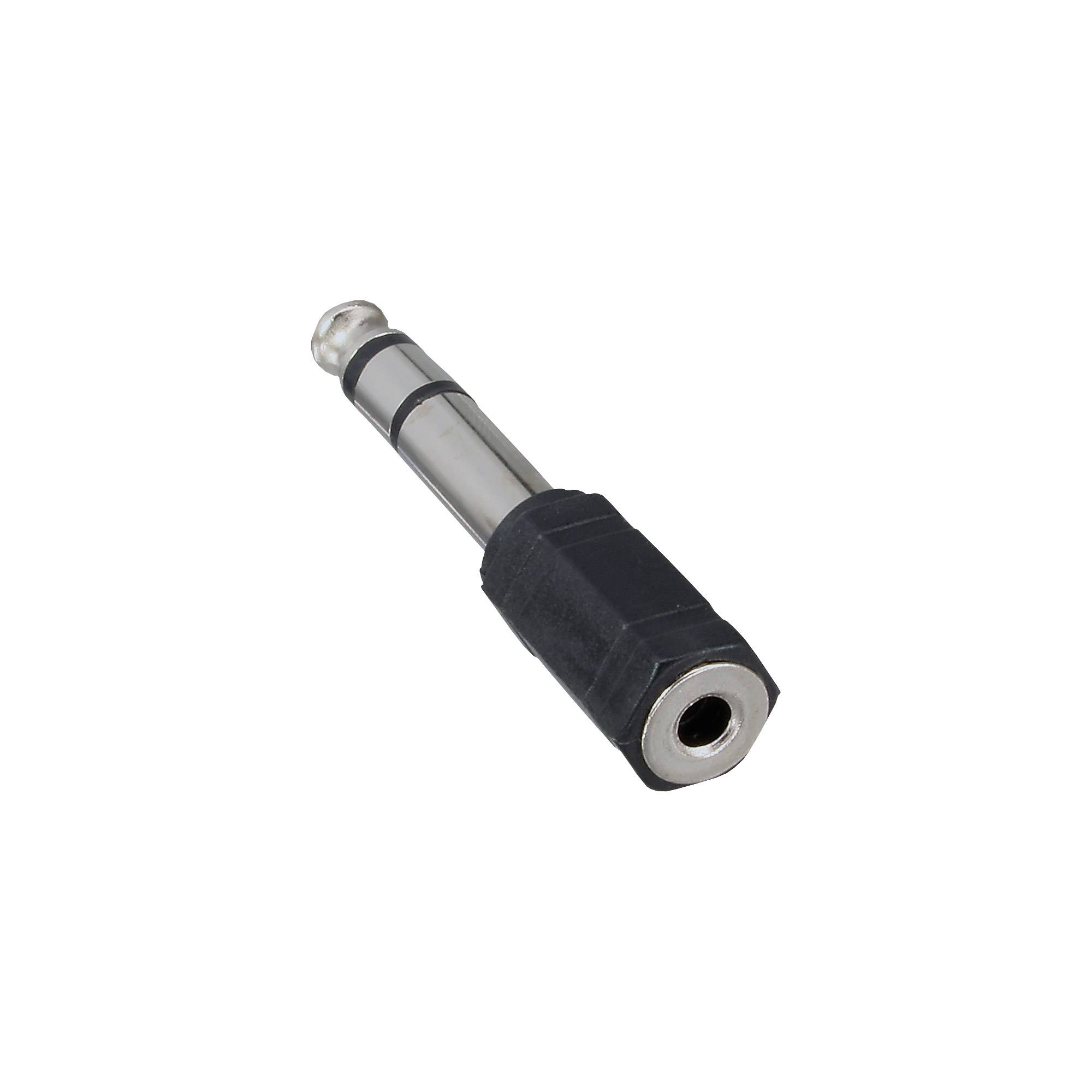 INLINE - Audio Adapter - 6,3mm Klinke Stecker an 3,5mm Klinke Buchse - Stereo