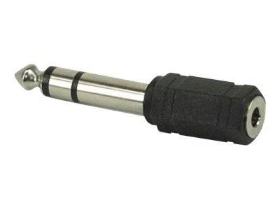 INLINE - Audio Adapter - 6,3mm Klinke Stecker an 3,5mm Klinke Buchse - Stereo